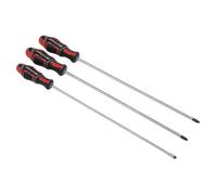 Sealey GripMAX® Extra-Long Screwdriver Set 3pc (AK4372)