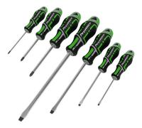 Sealey AK4321HV 7PC Gripmax Screwdriver Set Hi-Vis Green