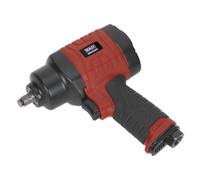 Sealey Gsa6000 Composite Air Impact Wrench 3/8Sq Drive Twin Hammer