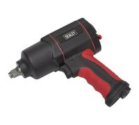 Sealey GSA6006 Composite Air Impact Wrench 1/2"Sq Drive Twin Hammer