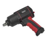 Sealey GSA6006 Composite Air Impact Wrench 1/2"Sq Drive Twin Hammer