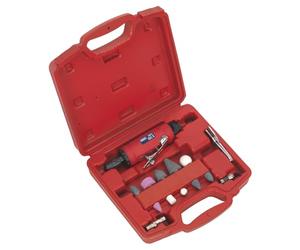 Sealey GSA67 15pc Air Die Grinder Kit