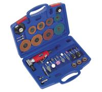 Sealey Gsa674K Generation Air Angle Die Grinder/Sander Kit 42Pc