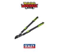 Telescopic Bypass Lopping Shears Soft Grip Handle Geared Steel Blade - GTSG016