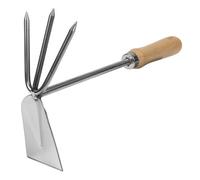 Sealey Gtwh002 Premier 2-In-1 Hoe And Cultivator With Ash Handle & Stainless Steel Tines/blade