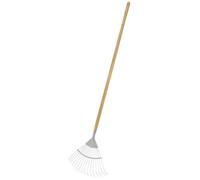 Sealey Gtwh010 Premier Lawn Rake With Long Ash Handle & Stainless Steel Tines