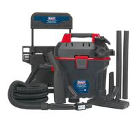 Sealey GV180WM Wall Mount Remote Control Wet and Dry Vacuum Cleaner 18L 240v