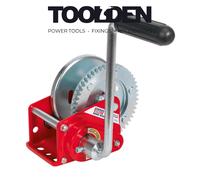 Sealey GWE1200B Geared Hand Winch with Brake 540kg Capacity
