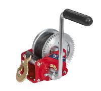 Sealey GWW1200B 540kg Capacity Geared Hand Winch with Brake & Webb