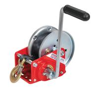 Sealey GWW1200B Geared Hand Winch with Brake & Webbing 540kg Capacity