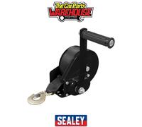 Sealey GWW1200B Geared Hand Winch with Brake & Webbing 540kg Capacity