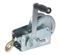 Sealey Geared Hand Winch GWW2000M Hardened Steel with Webbing Strap 900kg