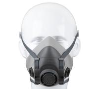Sealey Half Mask Respirator Reusable Without Filters Thermoplastic Rubber 9000