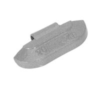 Sealey Wheel Weight WWSH20 - 20g Hammer-On Zinc for Steel Wheels - Pack of 100