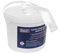 Sealey Hand Wipes Bucket Pack of 150
