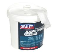 Sealey Hand Wipes Bucket - Pack Of 150 Scw3