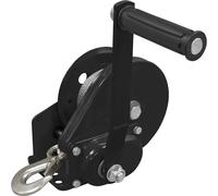 Geared Hand Winch with Brake & Cable 540kg Capacity