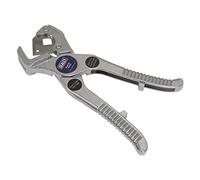 Sealey HCA25 Rubber and Reinforced Hose Cutter Die Cast Alloy, Silver, 3 - 25 mm, Set of 2 Piece