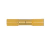 Sealey Heat Shrink Butt Connector Transparent Yellow 6.8mm - Pack Of 50 Ytsb50