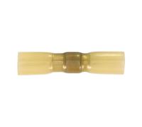 Sealey Heat Shrink Butt Connector With Crimp & Solder Yellow Pack Of 25 Hssb25Y