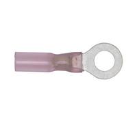 Sealey Heat Shrink Terminal 5.3mm Ring Red 22-18 Awg Pack Of 25 Pieces Rtsr2553
