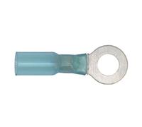 Sealey Heat Shrink Terminal 8.4mm Ring Blue For 16-14 Awg Cables X25 Btsr2584
