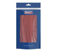 Sealey Heat Shrink Tubing 200mm 100 Pieces Red Various Sizes Secure Fit Hst200R