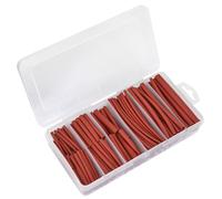 Sealey Heat Shrink Tubing Assortment 50 & 100Mm 180Pc - Red
