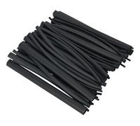 Sealey Heat Shrink Tubing Assortment 72Pc Black Adhesive Lined 200mm Hstal72B