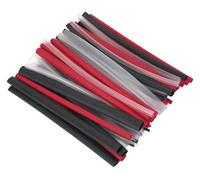 Sealey Heat Shrink Tubing Assortment 72Pc Mixed Colours Adhesive Lined 200mm Hstal72Mc