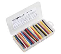 Sealey Heat Shrink Tubing Assortment 95Pc 100mm Mixed Colours Hst100Mc