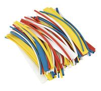 Sealey Heat Shrink Tubing Mixed Colours 200mm 100Pc Hst200Mc