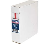 Sealey Heat Shrink Tubing Roll Red 4.8mm - 2.4mm 12m
