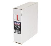 Sealey Heat Shrink Tubing Sleeve Red 3.2-1.6mm Length 15M Rohs Hst3215R