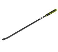 Heavy-Duty 25 Pry Bar 900mm With Hammer Cap - S01154 , Black