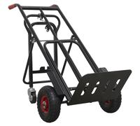 Sealey CST989HD 300kg Capacity Heavy-Duty 3-in-1 Sack Truck with PU Tyres