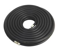 Sealey Air Hose AH15RX/38 Heavy-Duty 1/4" BSP Unions 15m x 10mm