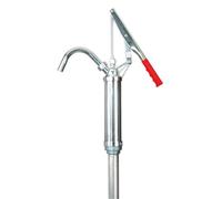 Sealey Heavy Duty Lever Pump With 2" Bsp Adaptor & Dip Tube Silver Tp68