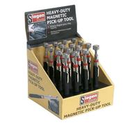 Sealey Heavy-Duty Magnetic Pick-Up Tool 3.6Kg Capacity Display Box Of 16 S0823Db