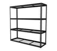 Sealey Modular Racking Unit 4 Mesh Shelves 300kg Capacity Per Level - APMR1