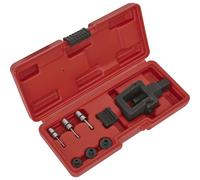 Sealey Heavy Duty Motorcycle Chain Splitter and Riveting Tool Kit