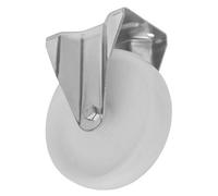 Sealey Heavy Duty Nylon Castor Wheel Fixed Plate 125mm - Trade Scw4125Fpem