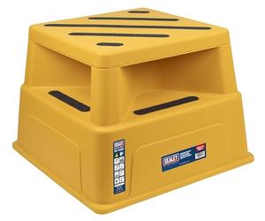 Sealey Heavy-Duty Platform Safety Step, 150kg Capacity, 370mm Height - KS5