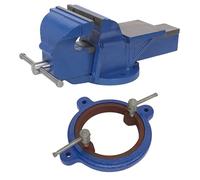 Sealey Heavy-Duty Professional Vice 200mm with Swivel Base - CVXTB200COMBO