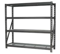 Sealey Heavy-Duty Racking Unit with 4 Mesh Shelves 640kg Capacity Per Level 1956
