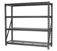 Sealey Heavy Duty Racking Unit with 4 Mesh Shelves 800Kg Capacity Per Level