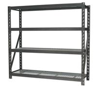 Sealey Heavy Duty Racking Unit with 4 Mesh Shelves 800Kg Capacity Per Level