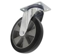 Sealey Heavy-Duty Rubber Swivel Castor Wheel Ø152mm - Trade - SCW5152SPEM