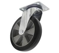 Sealey Heavy-Duty Rubber Swivel Castor Wheel Ø152mm - Trade - SCW5152SPEM