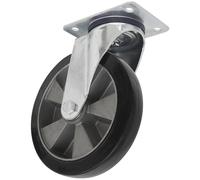 Sealey Heavy-Duty Rubber Swivel Castor Wheel 125mm